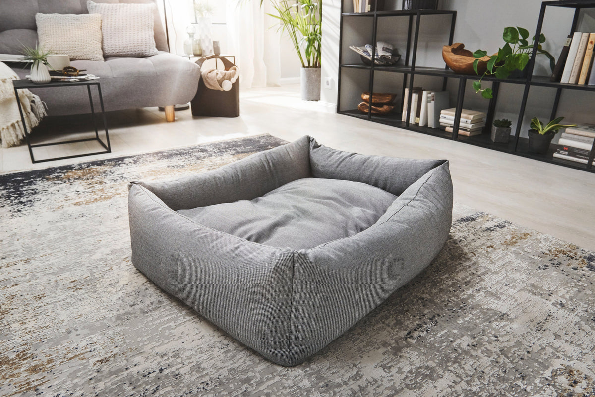 LABONI OUTDOOR Hundebett  - SMOOTH BLACK SILK