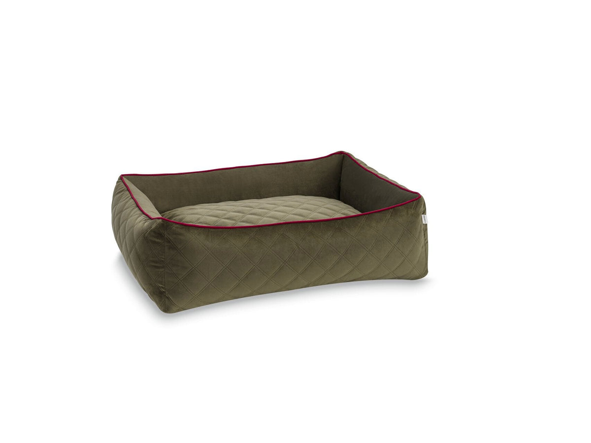 LABONI CLASSIC Hundebett  - OXFORD OLIVE