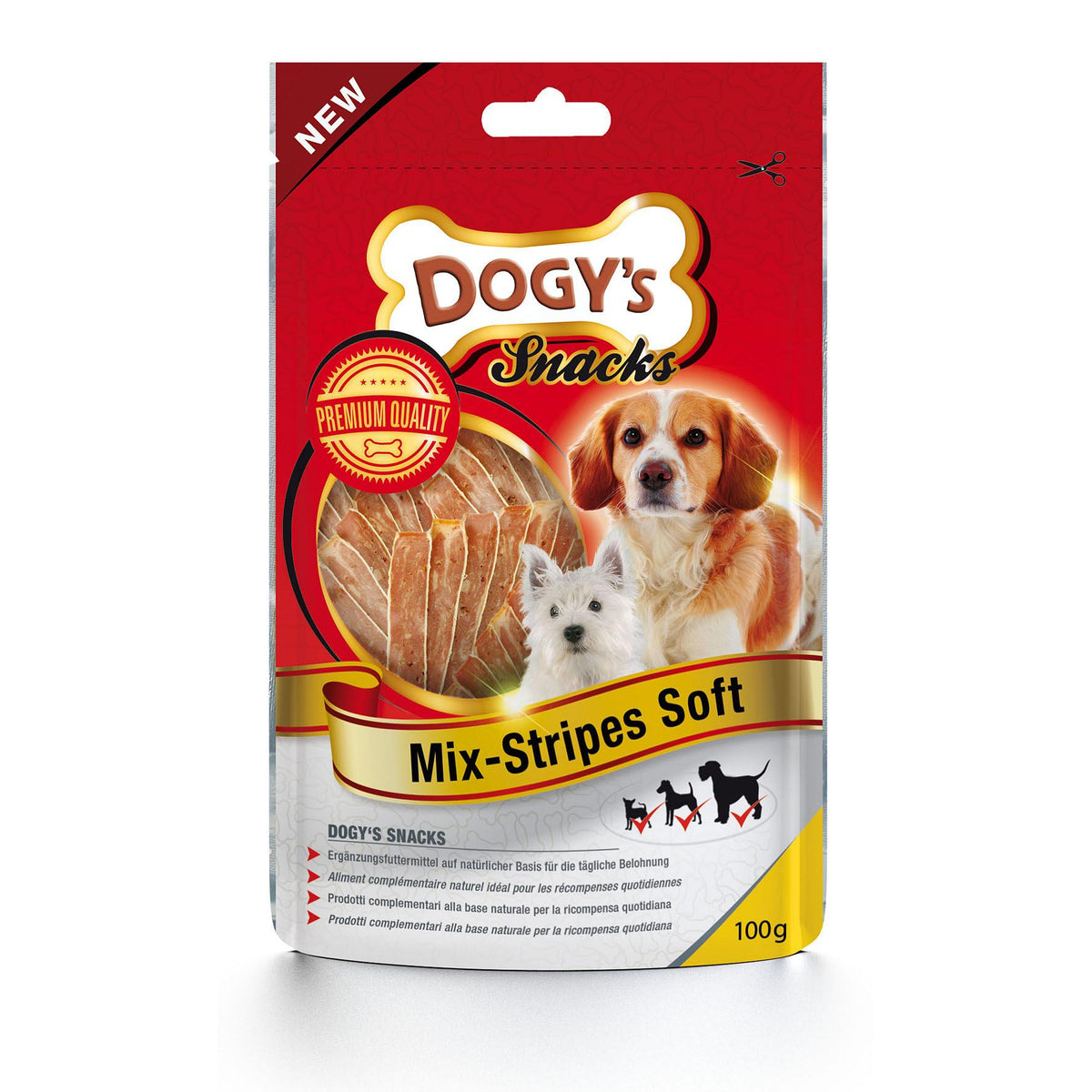 Mix-Stripes Soft Hundesnack