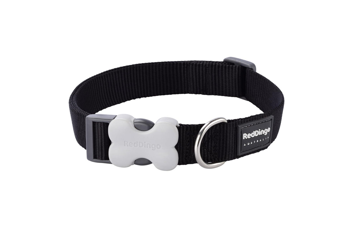 Hundehalsband Plain Schwarz XS