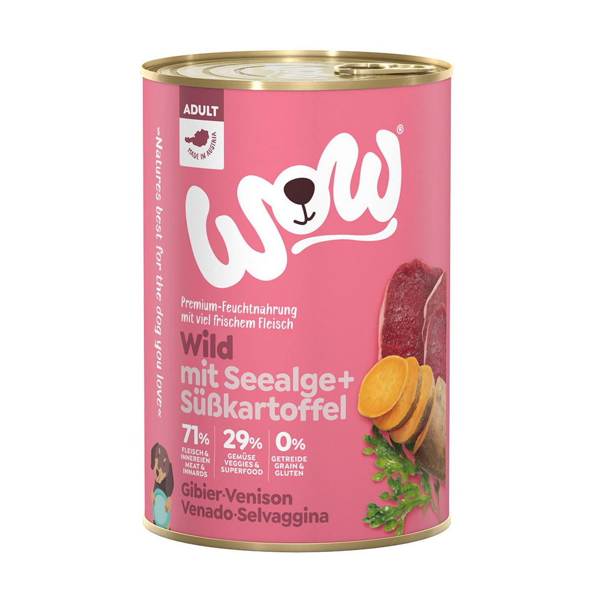 Adult Wild mit Süsskartoffeln, 400g