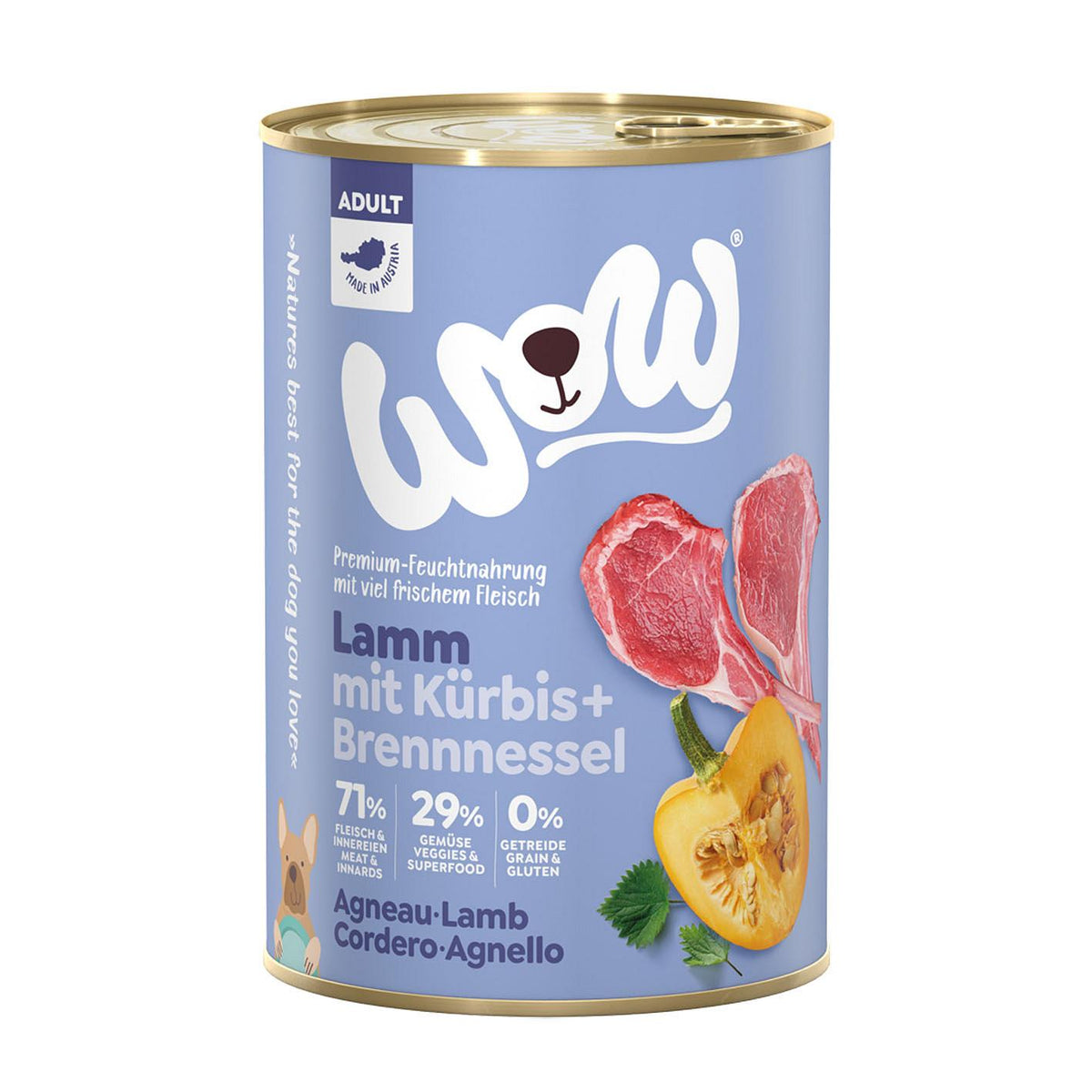 Adult Lamm mit Kürbis, 400g