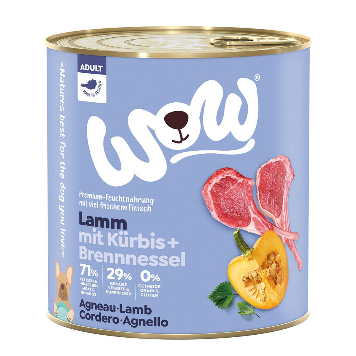 Adult Lamm mit Kürbis, 800g