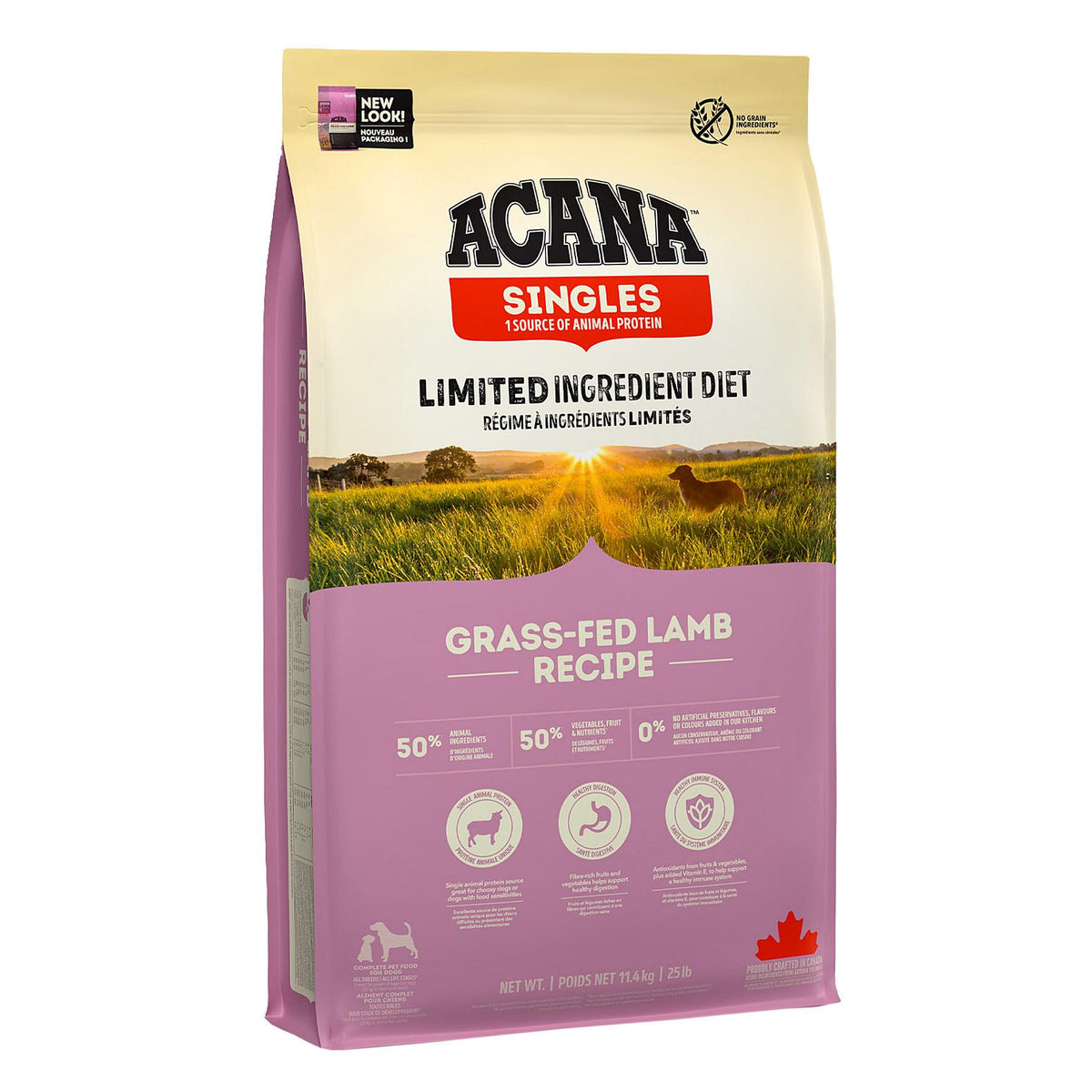 Dog Singles GRASS-FED LAMB 6Kg