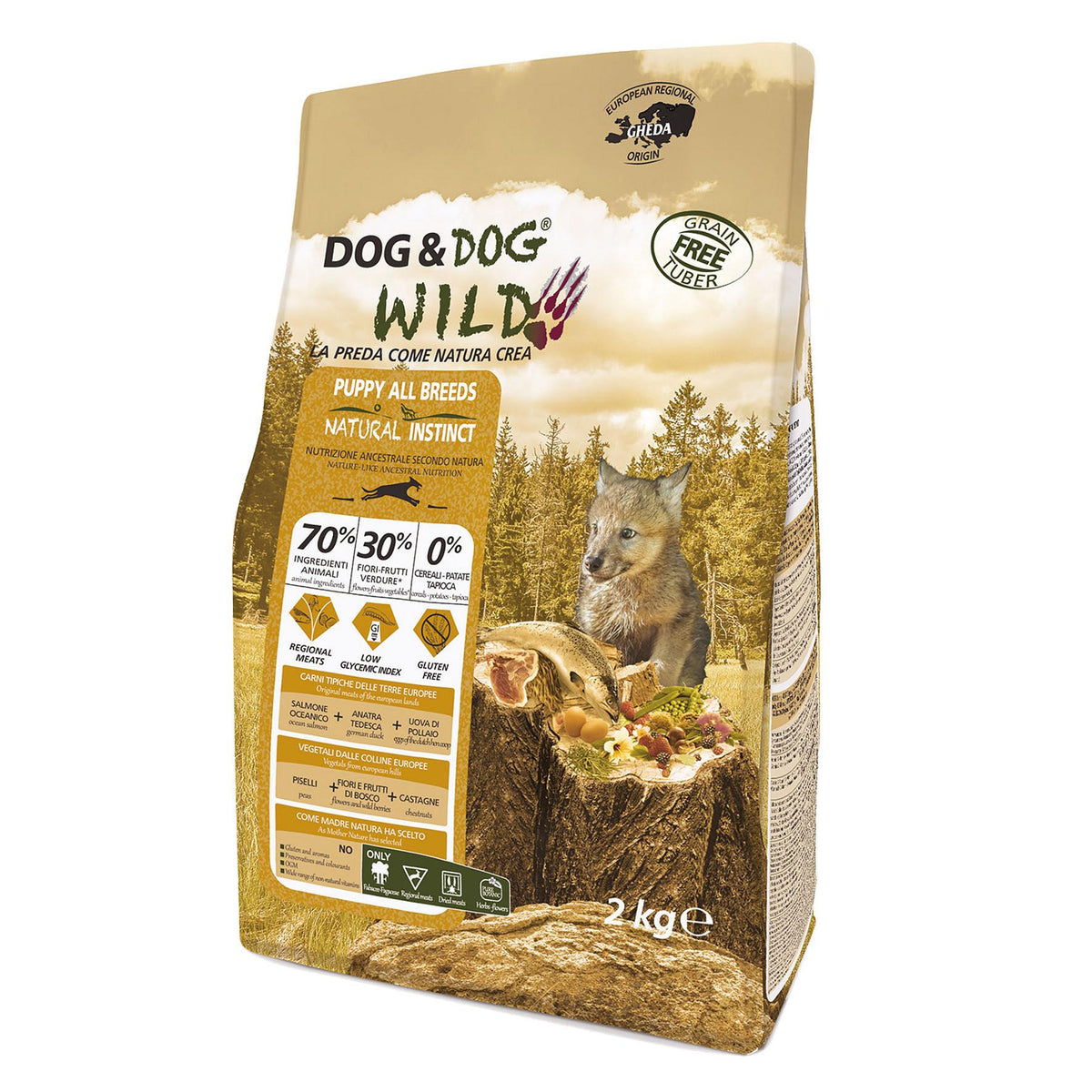 Puppy, Natural Instinct, Ente &amp; Lachs, 2kg