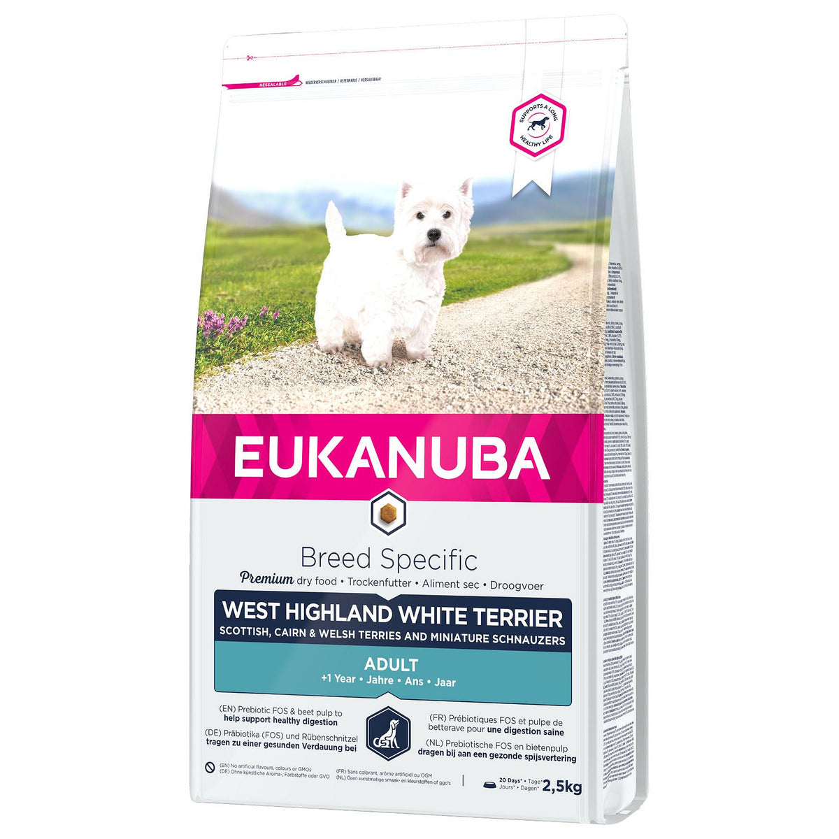 Breed Specific, West Highland Terrier. 2.5kg