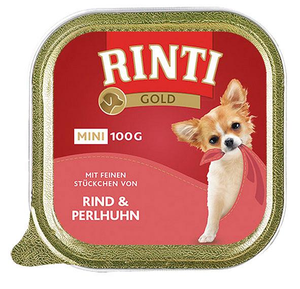 Gold Mini Rind &amp; Perlhuhn, 100g