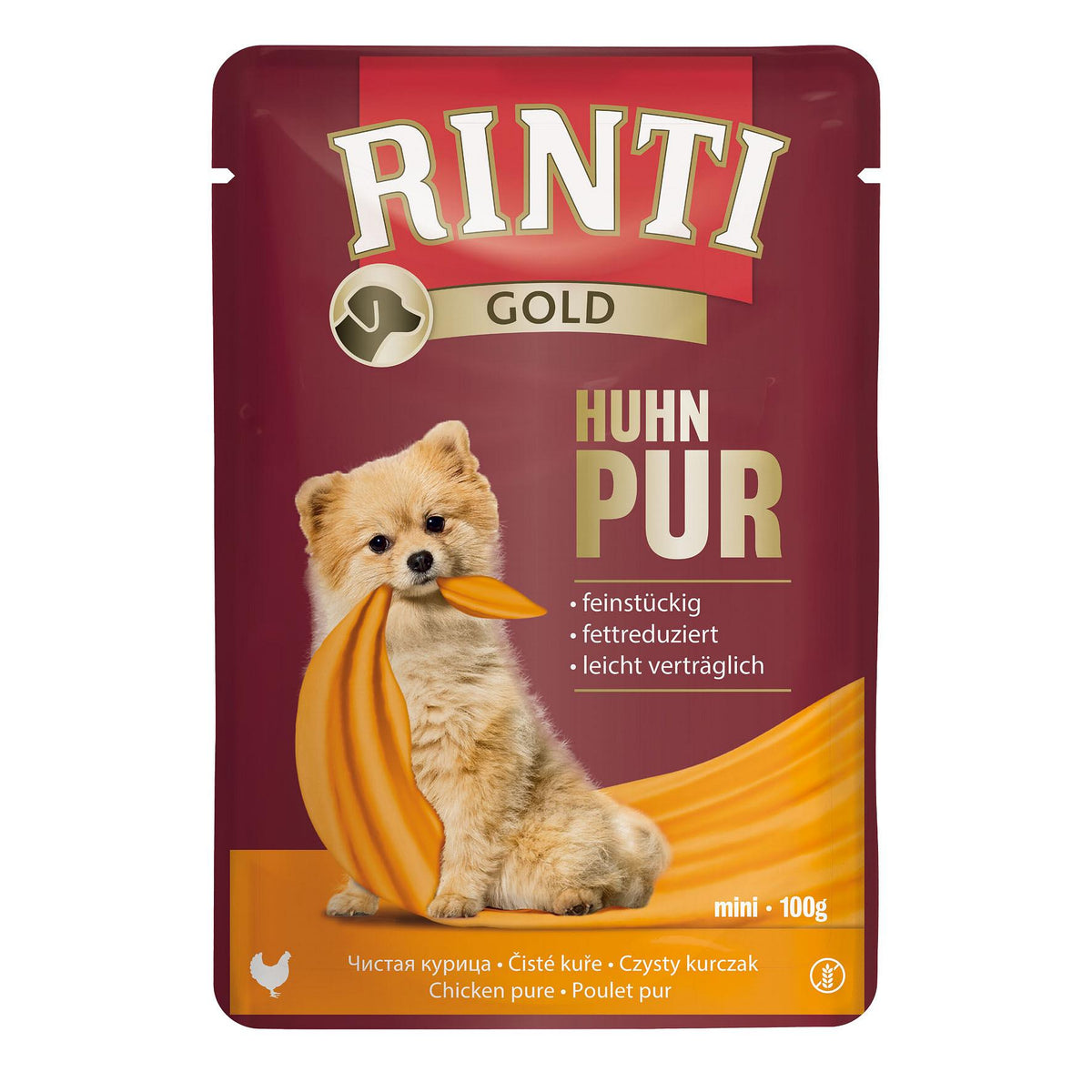 Gold Mini Huhn pur 100g