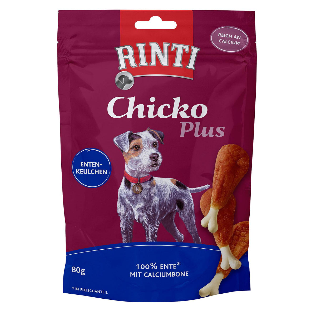 Chicko Plus Entenkeulchen, 80g