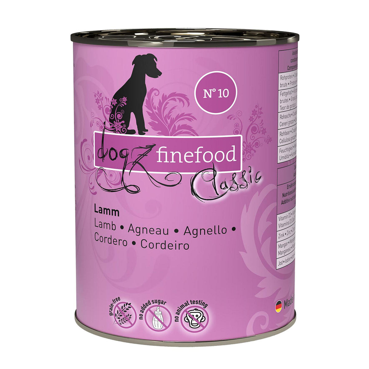 Finefood No.10 Lamm 400g
