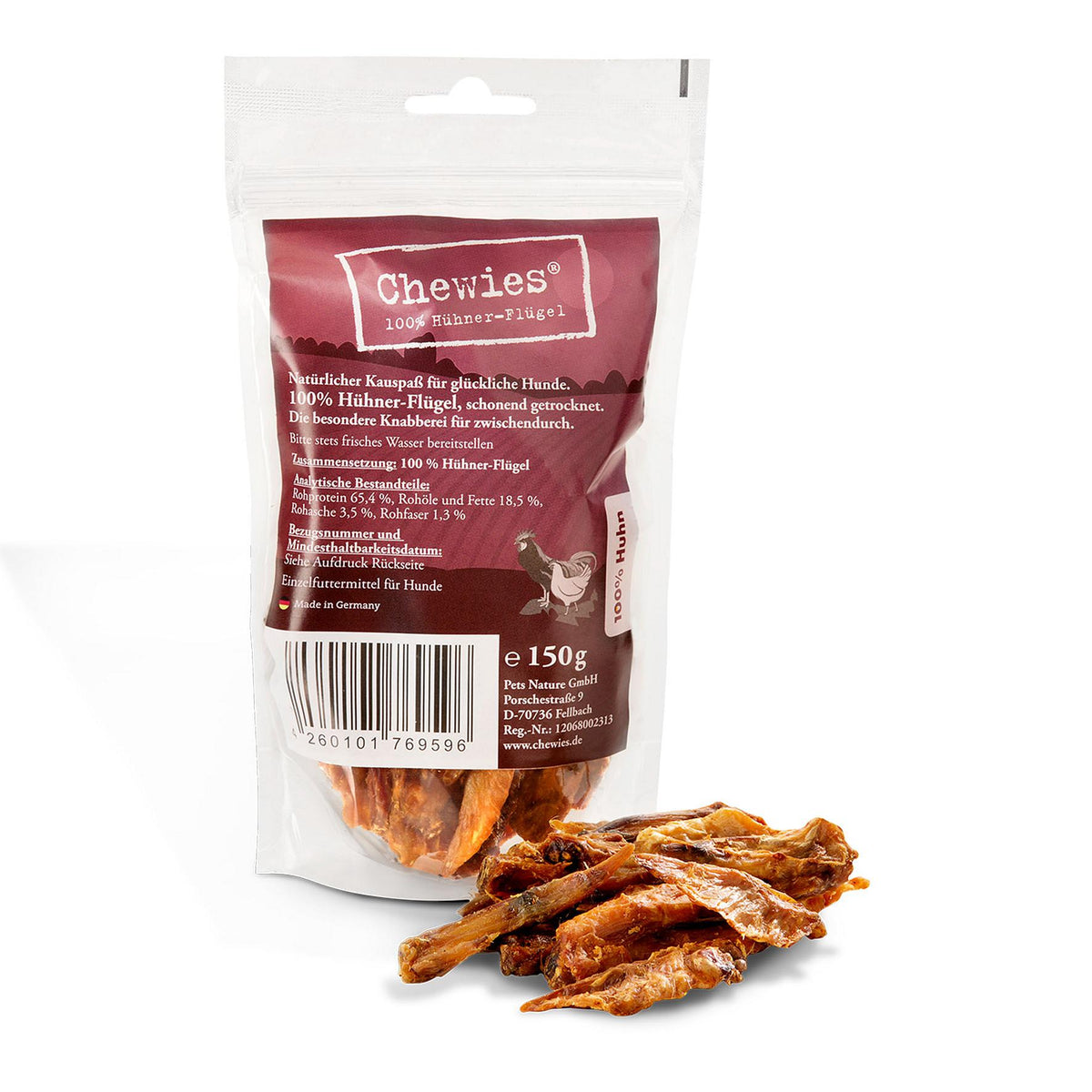Kauspass Hühner-Flügel 150g