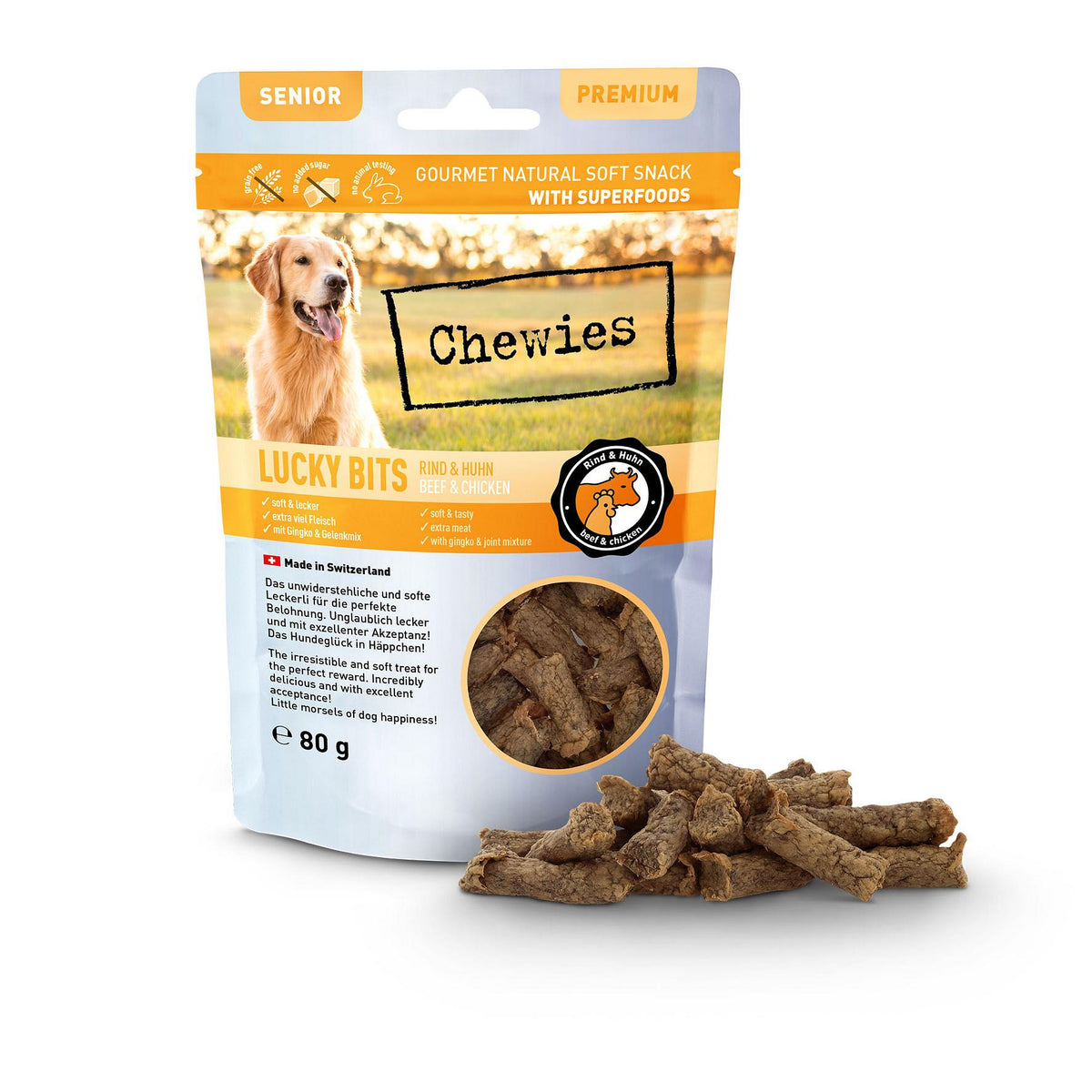 Lucky Bits Barsch&amp;Huhn, 100g
