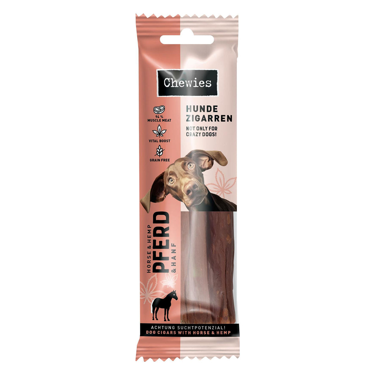 Hundezigarre Pferd &amp; Hanf 75g