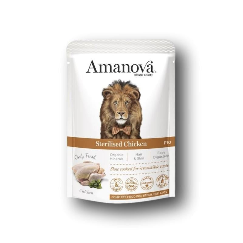 Amanova Sterilised Chicken - Huhn für Sterilisierte Katzen
