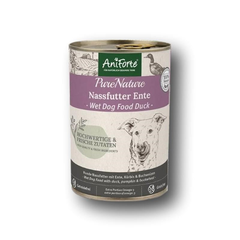 AniForte PureNature Nassfutter Ente