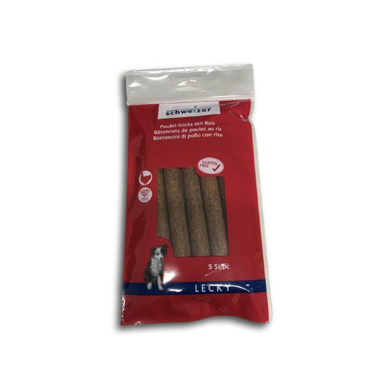 Lecky Poulet-Sticks mit Reis