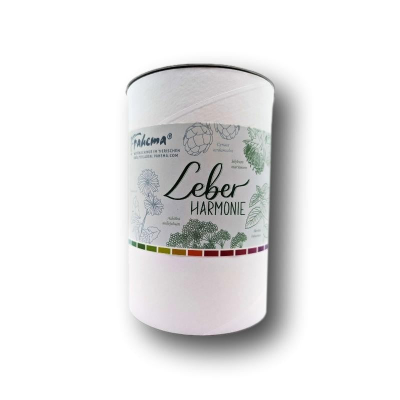 Pahema Leber Harmonie ➤ Mariendistelsamen, Schafgarbe, Pfefferminze, Löwenzahnwurzel und Artischocke zur Unterstützung der Leber beim Hund. Gratis ab CHF 120.-