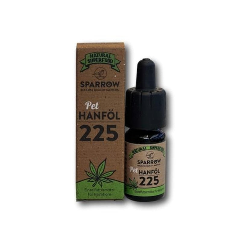Sparrow petCBD Hanf Öl 225 2%