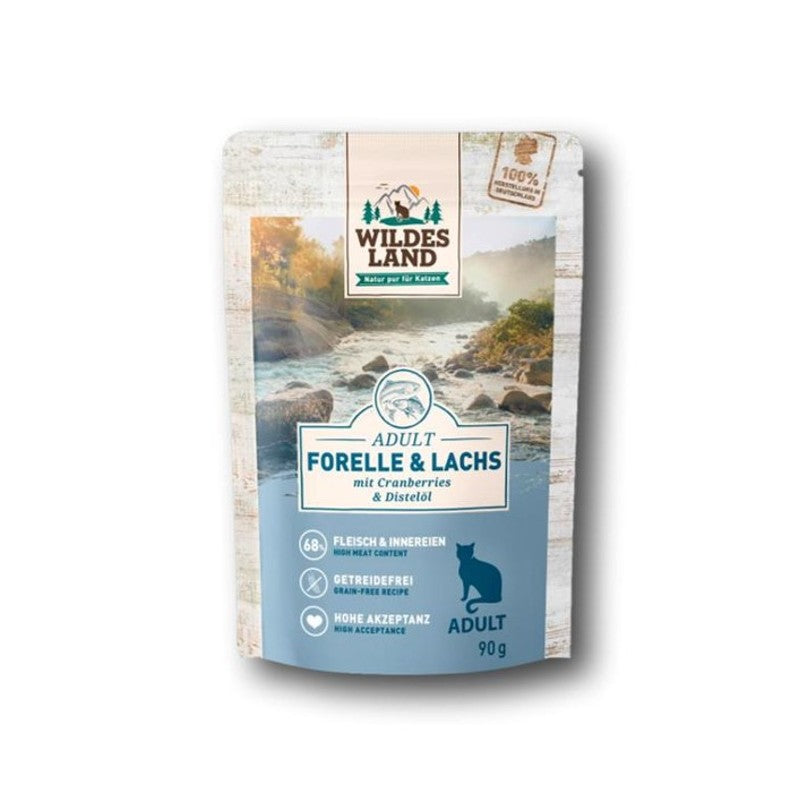 Wildes Land Forelle Lachs