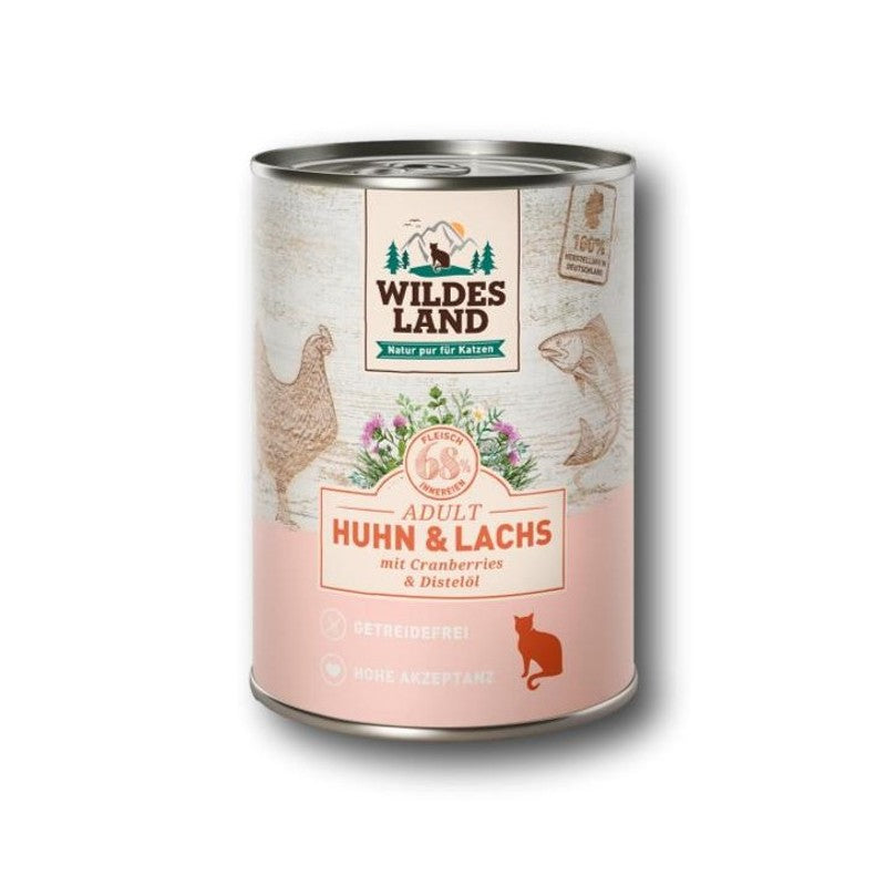 Wildes Land Huhn und Lachs (CAT)