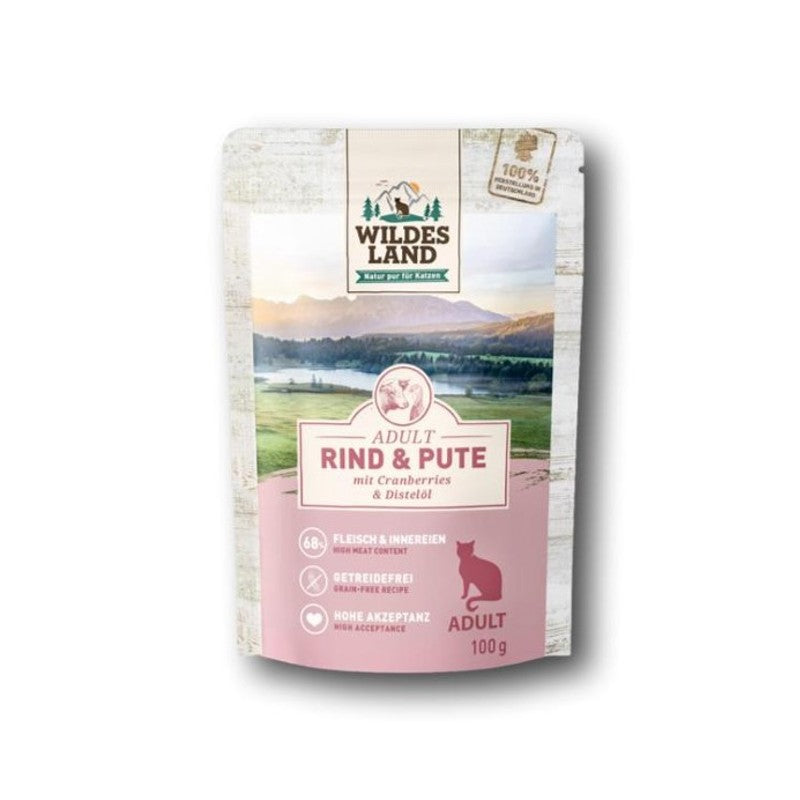 Wildes Land Rind Pute