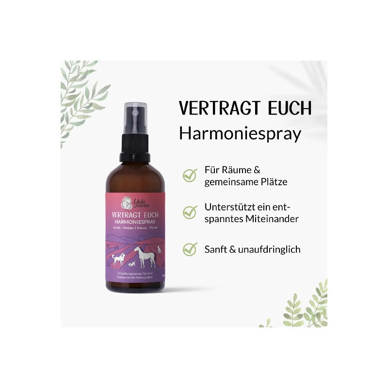 YukiCares Harmoniespray - Vertragt euch