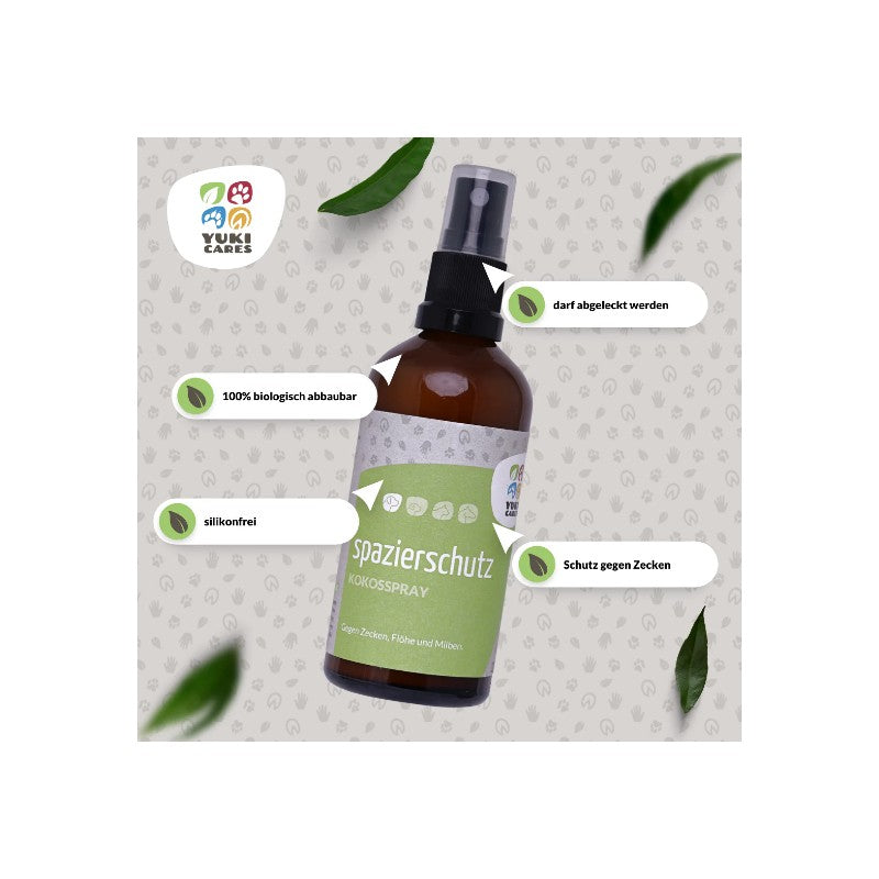 YukiCares Spazierschutz Kokosspray